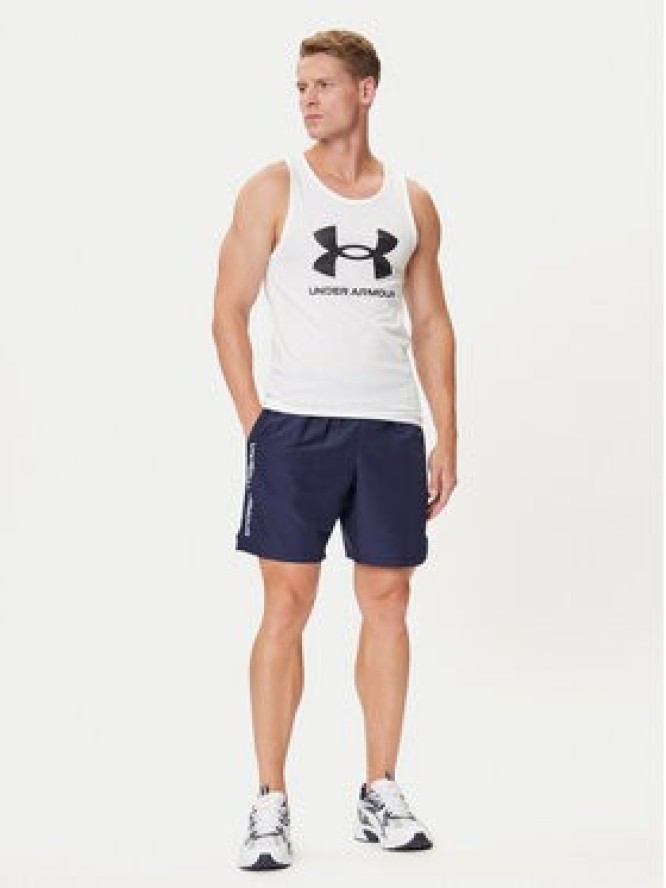 Under Armour Szorty sportowe Ua Woven Wdmk Shorts 1383356-410 Granatowy Loose Fit