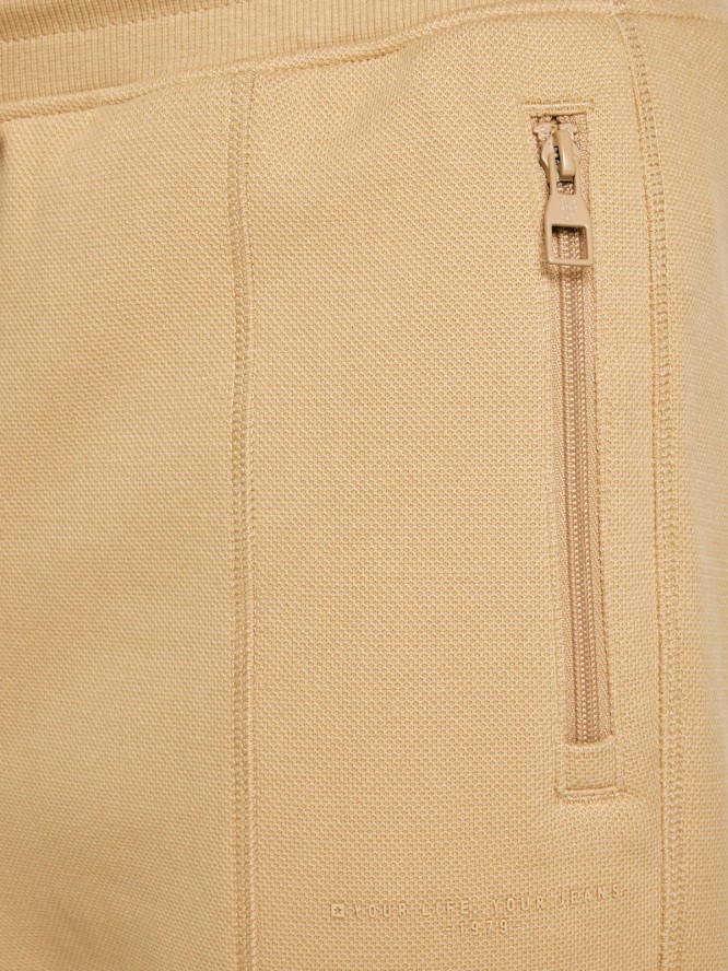 Spodnie męskie dresowe beżowe Wladorp 801