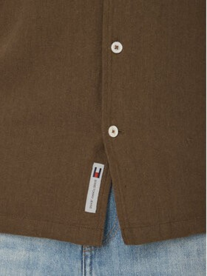 Tommy Jeans Koszula DM0DM23058 Brązowy Regular Fit