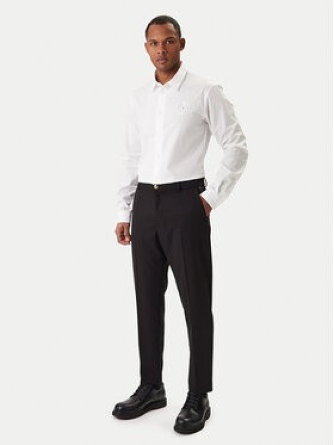 Versace Jeans Couture Koszula 80GALCS0 CNY17 Biały Regular Fit