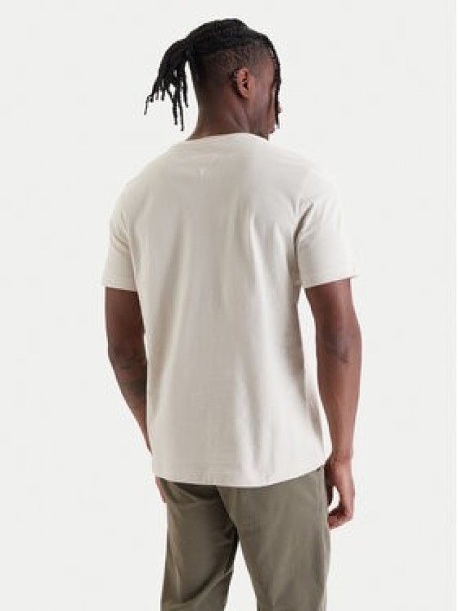 Tommy Hilfiger T-Shirt Ess Seasonal MW0MW39995 Beżowy Regular Fit