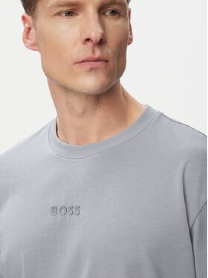 BOSS T-Shirt 50519368 Szary Regular Fit