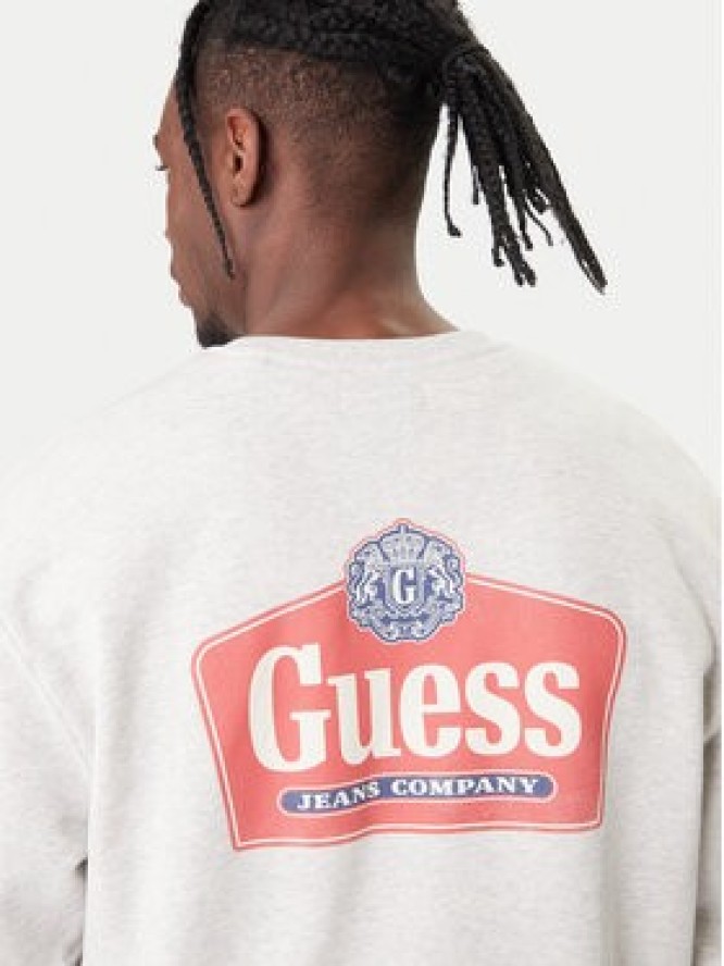 Guess Jeans Bluza M6RQ21 KCPR1 Szary Regular Fit