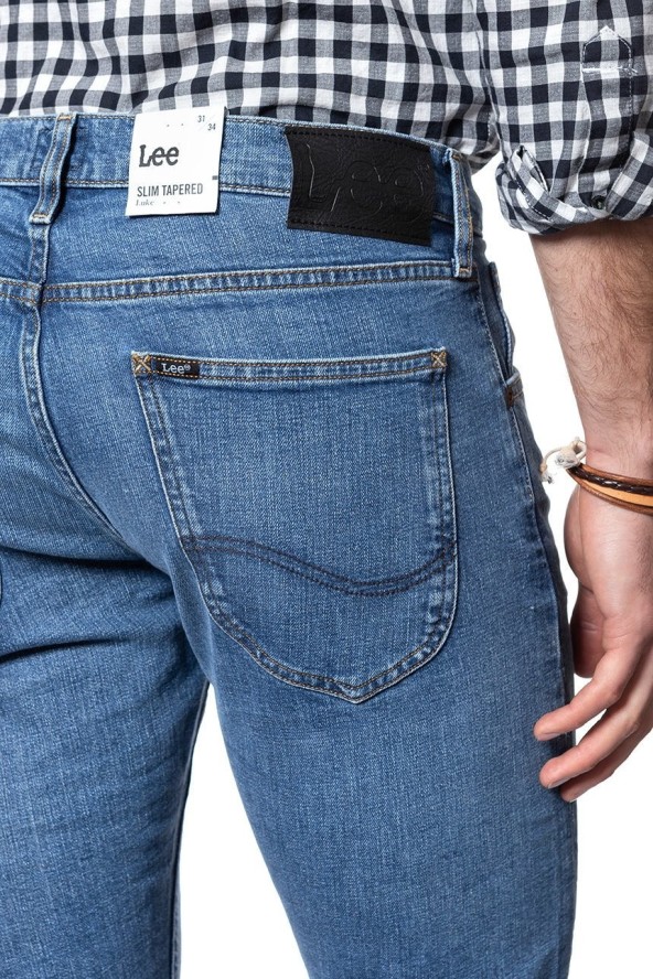 LEE SPODNIE MĘSKIE LUKE LT WORN FOAM L719KNER 112119117