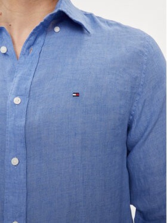 Tommy Hilfiger Koszula MW0MW34602 Niebieski Regular Fit