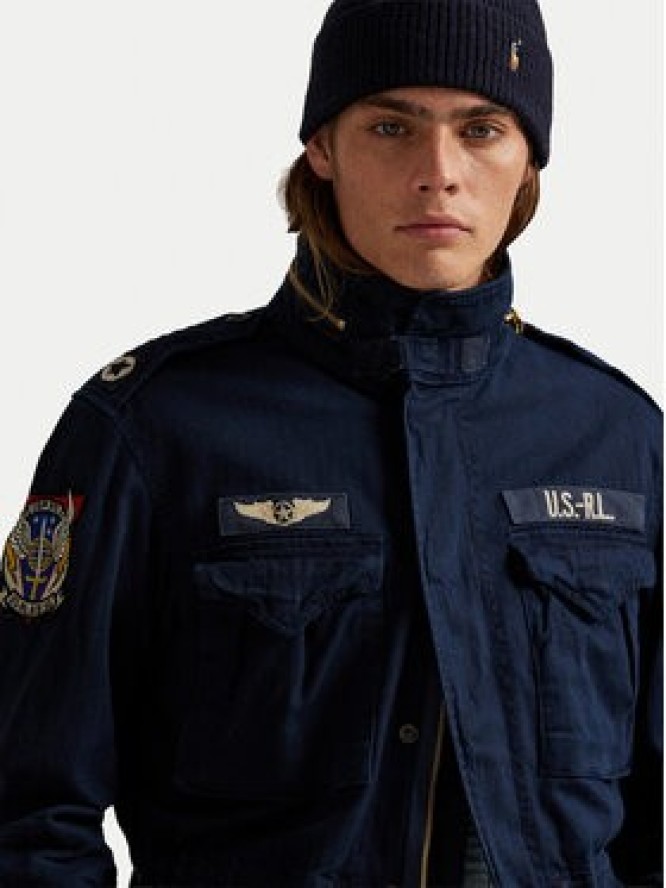 Polo Ralph Lauren Kurtka przejściowa 710968704001 Granatowy Regular Fit