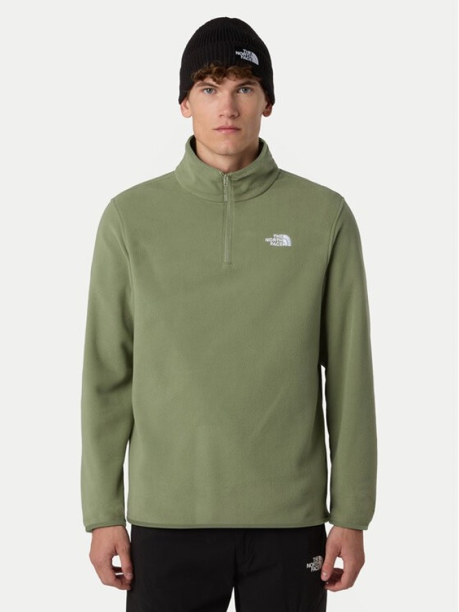 The North Face Polar Glacier NF0A8D0Q Zielony Regular Fit