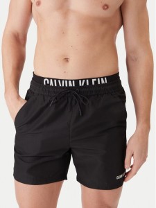 Calvin Klein Swimwear Szorty kąpielowe LV00N61015 Czarny Regular Fit