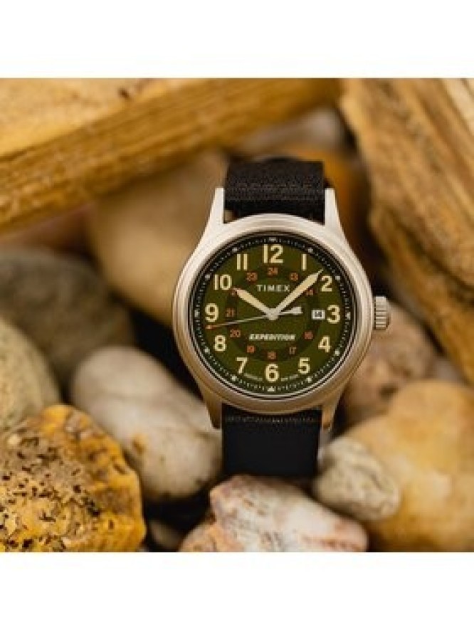 Timex Zegarek Expedition North TW2V65700 Czarny