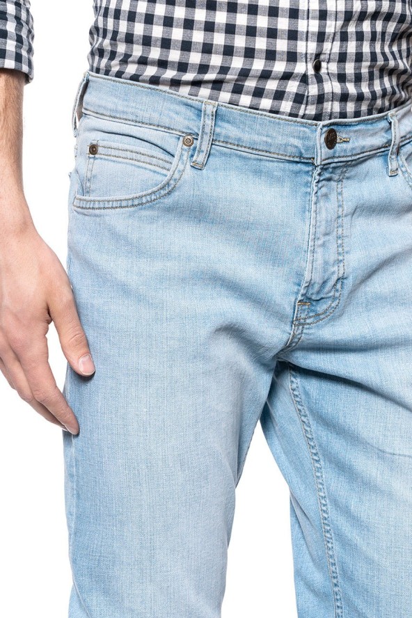 LEE RIDER MĘSKIE SPODNIE JEANSOWE BLEACHED CODY L701NLUH 112117640