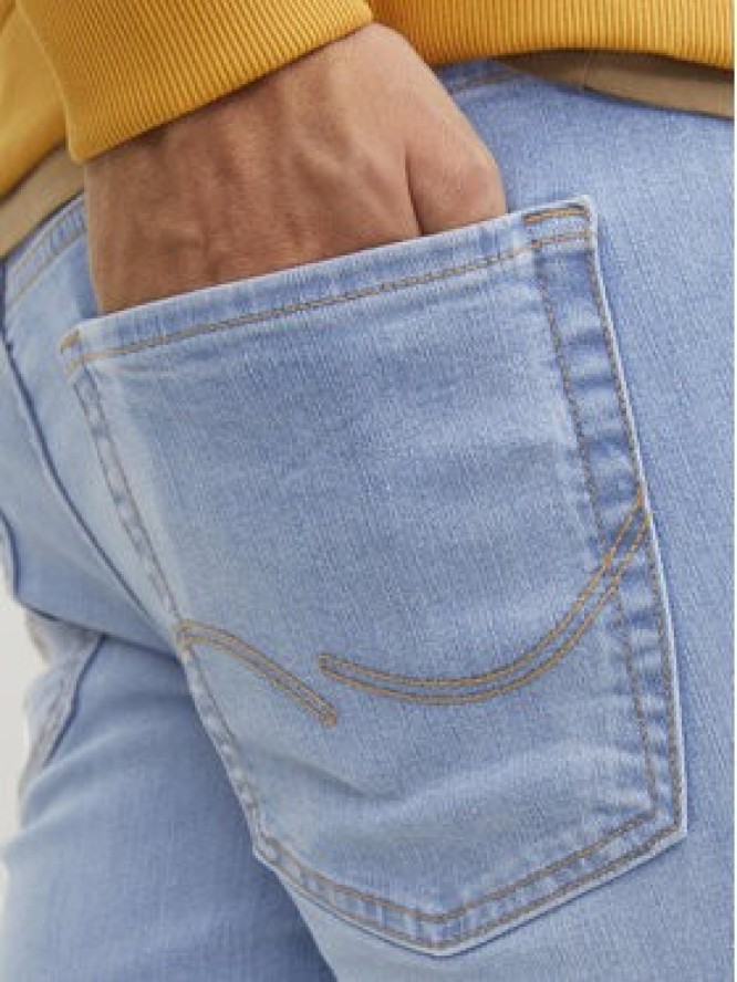 Jack & Jones Jeansy Glenn 12243593 Niebieski Slim Fit