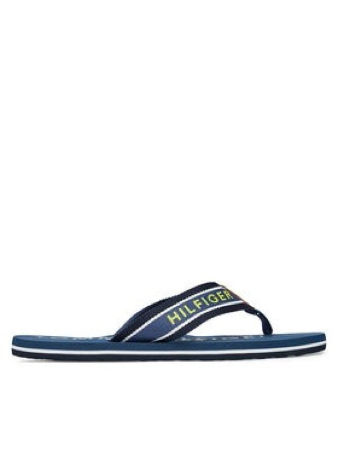 Tommy Hilfiger Japonki Sporty Hilfiger Beach Sandal FM0FM05805 Niebieski