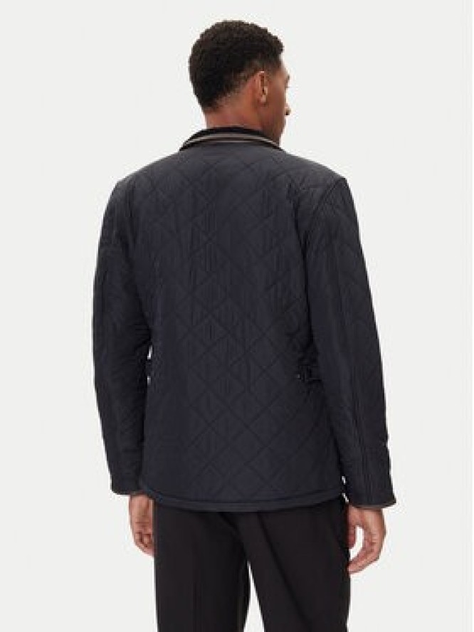 Barbour Kurtka przejściowa Powell MQU0281NY71 Granatowy Slim Fit