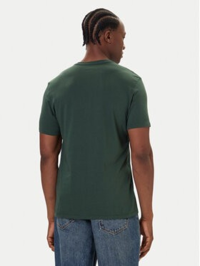 Calvin Klein Jeans T-Shirt 30s Chest Logo LV04RD865G Zielony Regular Fit