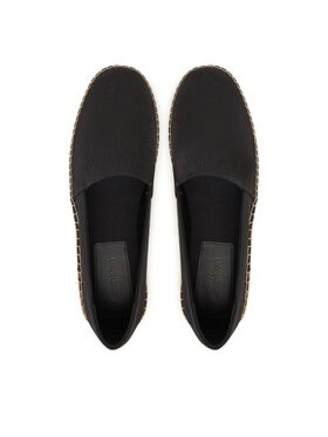 Calvin Klein Espadryle Espadrille Cv Logo HM0HM01808 Czarny