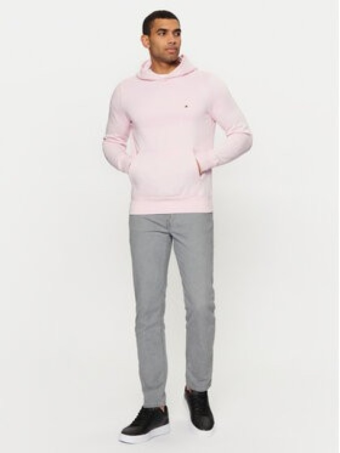 Tommy Hilfiger Bluza Flag Logo MW0MW34266 Różowy Regular Fit