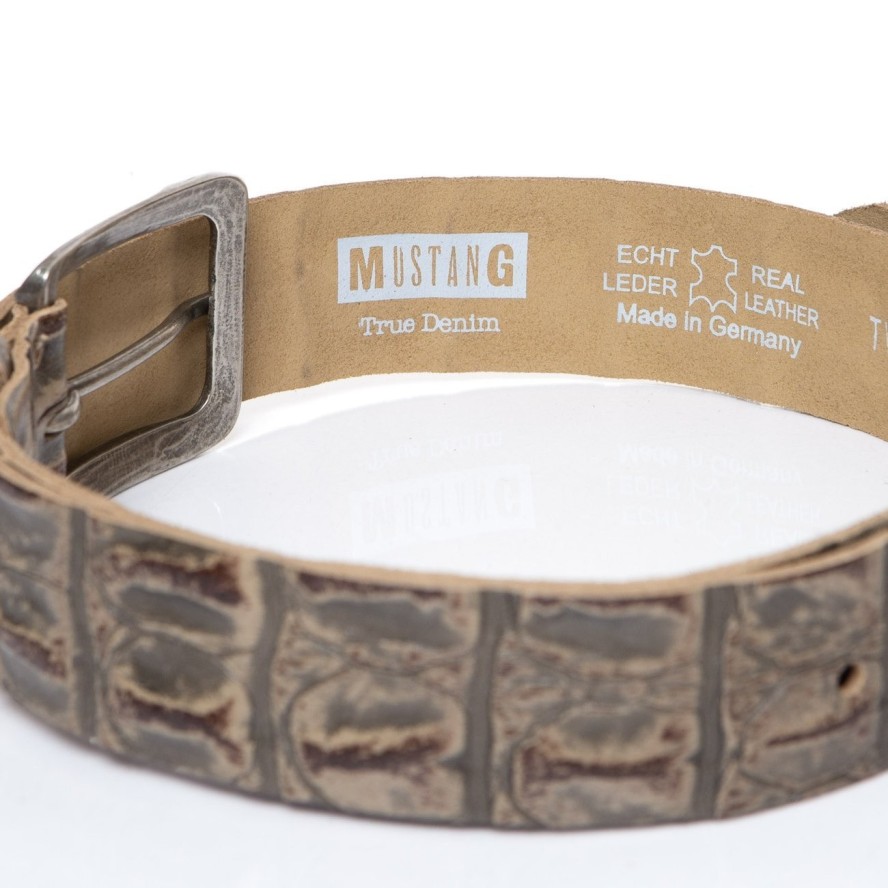 MUSTANG PASEK SKÓRZANY SOPO-MUS104 6862 40mm Ledergürtel (Q. 6271 )