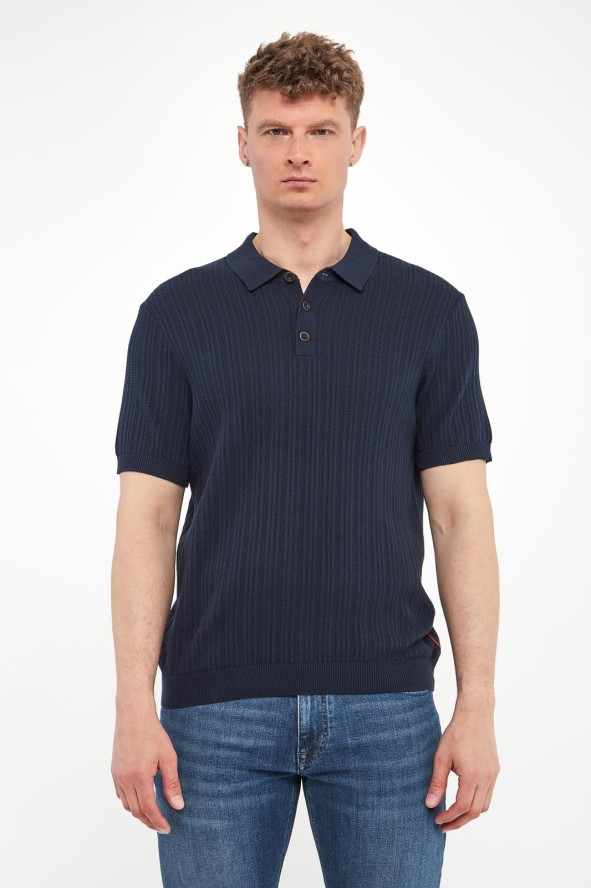 Polo męskie dzianinowe Colinor JOOP! JEANS