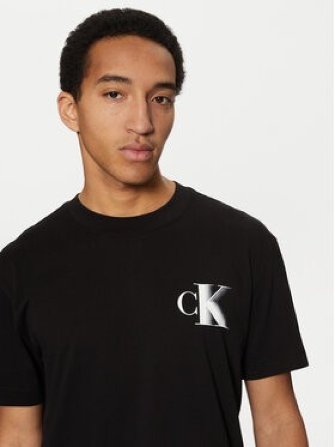 Calvin Klein Jeans T-Shirt J30J327475 Czarny Regular Fit