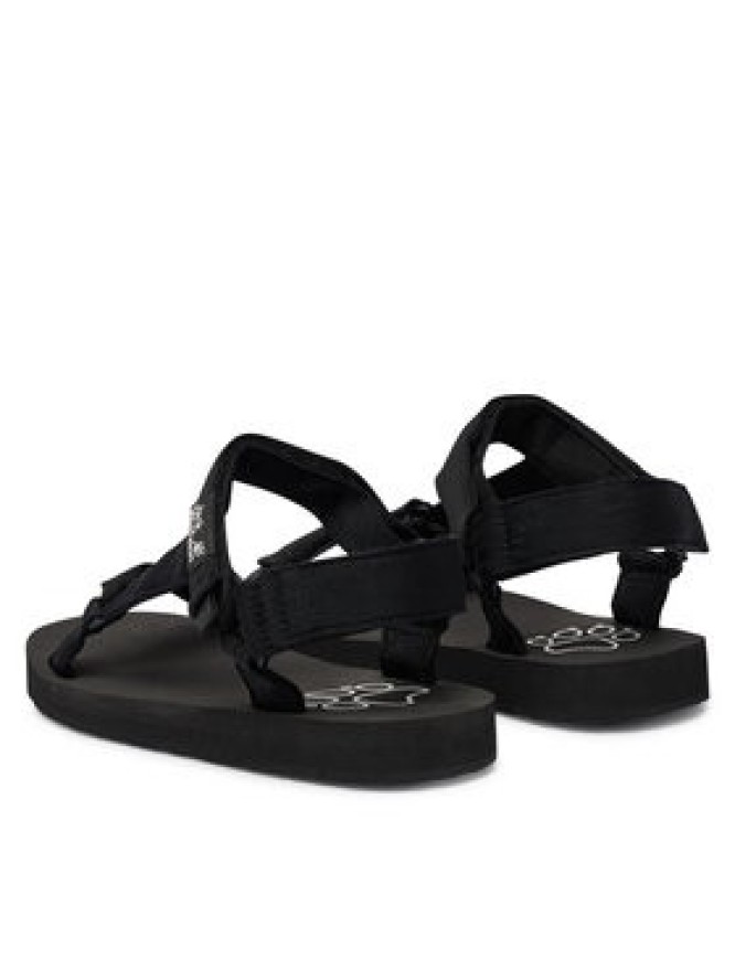 Jack Wolfskin Sandały Taiga A65621 Czarny