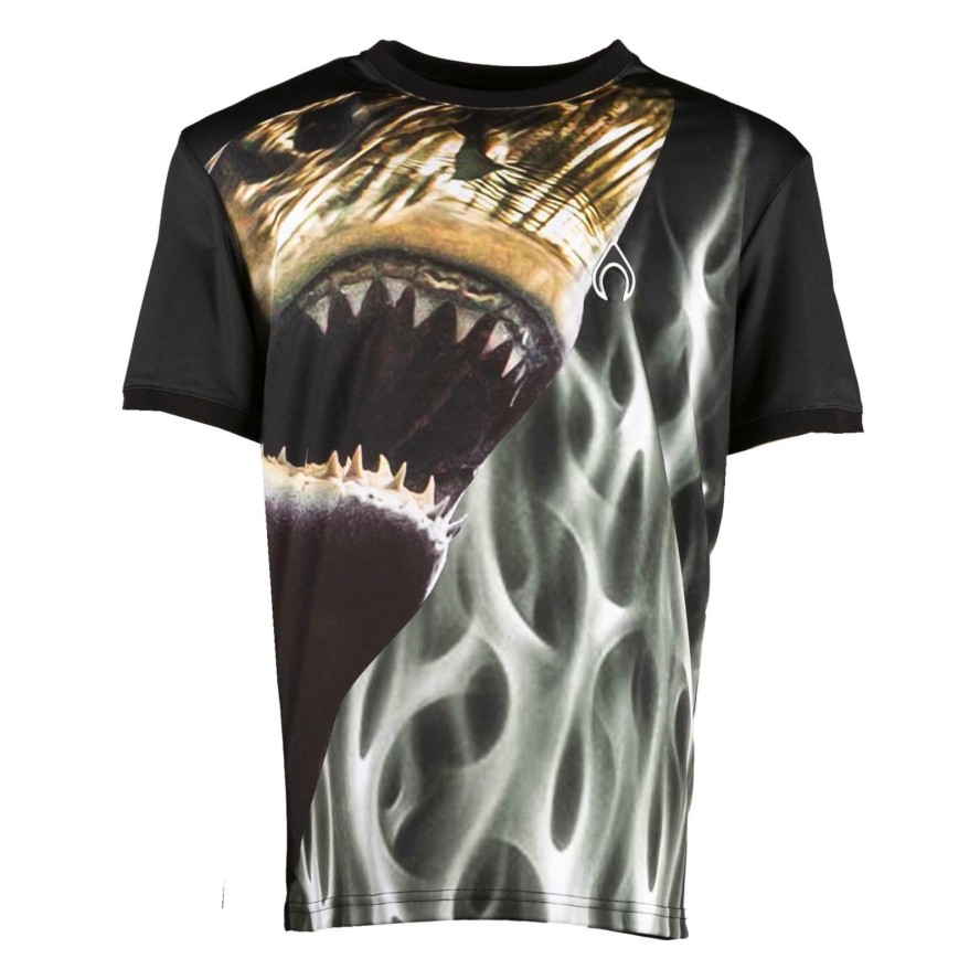 T-Shirt Nytrostar T-Shirt Z Nadrukiem Rekina Dorosłych
