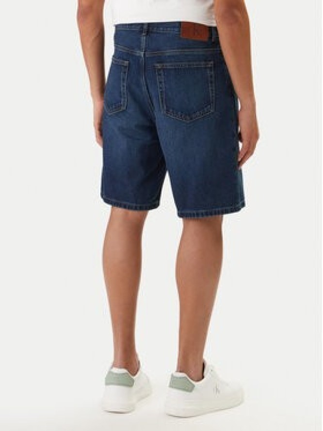 Calvin Klein Jeans Szorty jeansowe LV04RF792G Niebieski