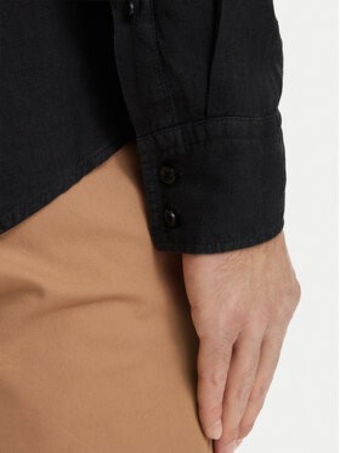 BOSS Koszula Relegant 50567579 Czarny Regular Fit