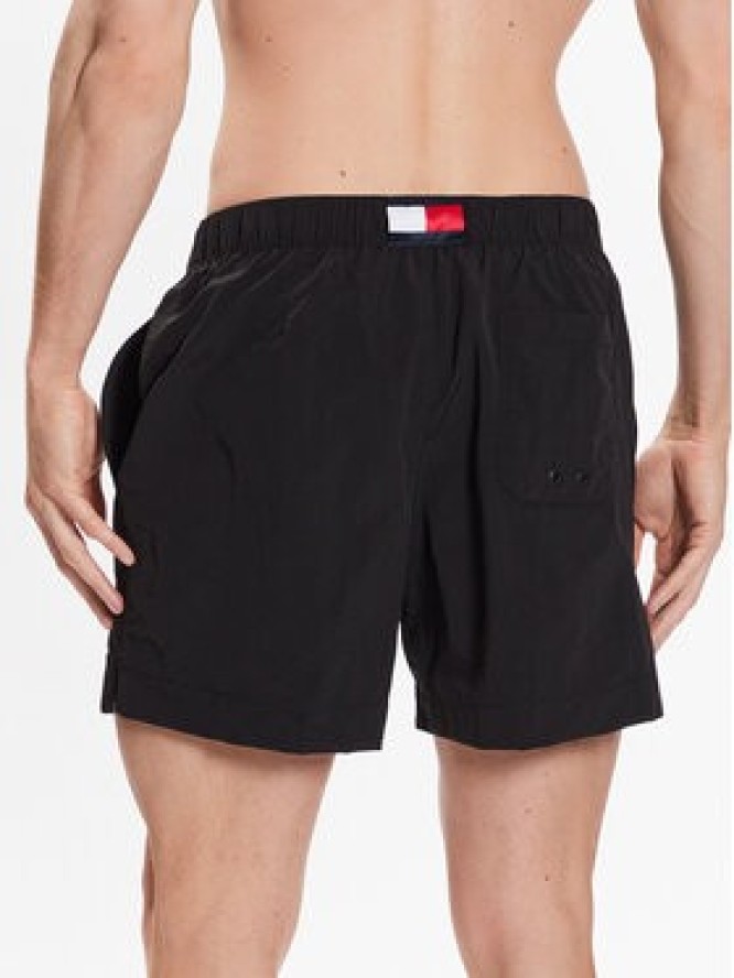 Tommy Hilfiger Szorty kąpielowe Essential UM0UM02793 Czarny Regular Fit