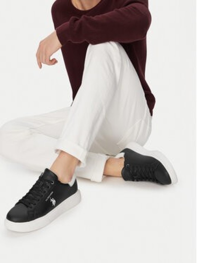 U.S. Polo Assn. Sneakersy EO-AUSTIN001M/6L1 Czarny