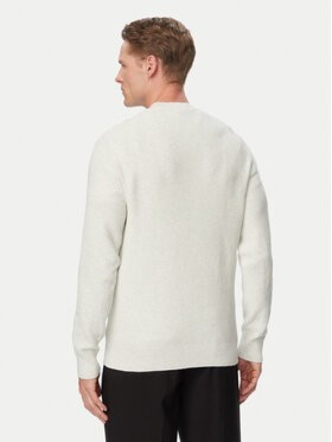 Calvin Klein Sweter LV04LF304G Szary Regular Fit
