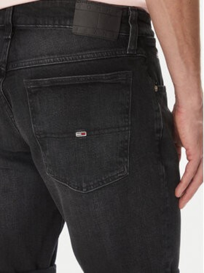 Tommy Jeans Szorty jeansowe Ronnie DM0DM20945 Czarny Regular Fit