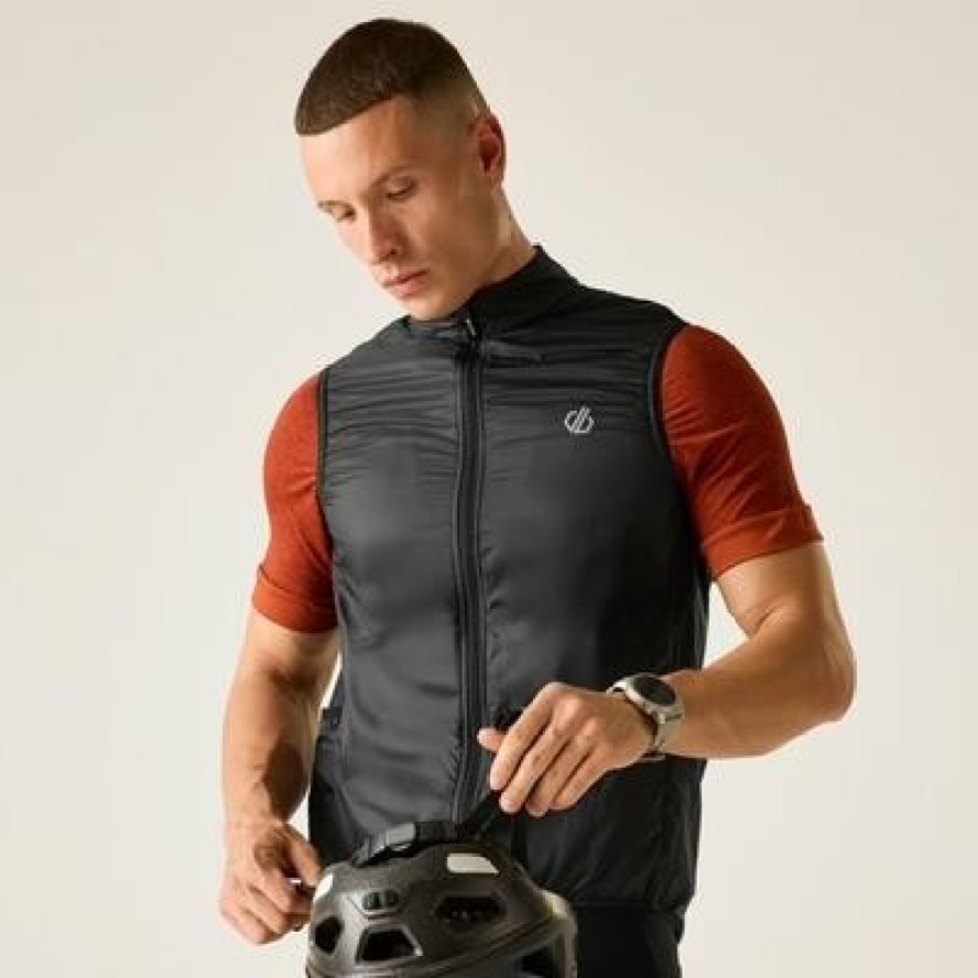 Męska lekka, pakowna kamizelka rowerowa Chase