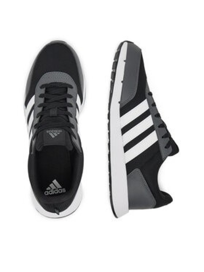 adidas Sneakersy RUN50S IF1553 Czarny