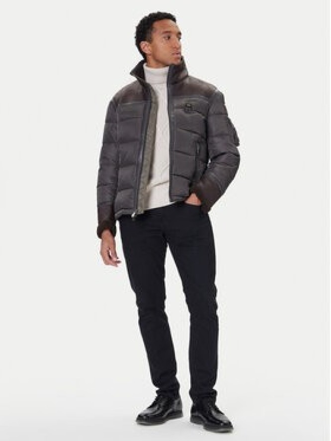 Blauer Kurtka zimowa ORGAN 25WBLUC02028 Zielony Regular Fit