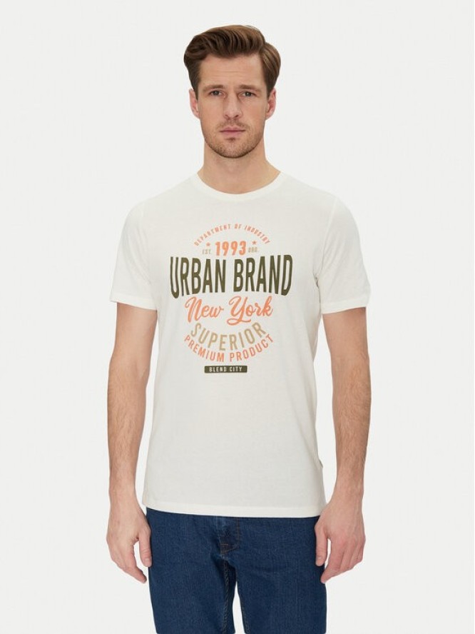 Blend T-Shirt 20717759 Biały Regular Fit