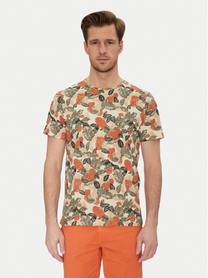 Blend T-Shirt 20717778 Beżowy Regular Fit