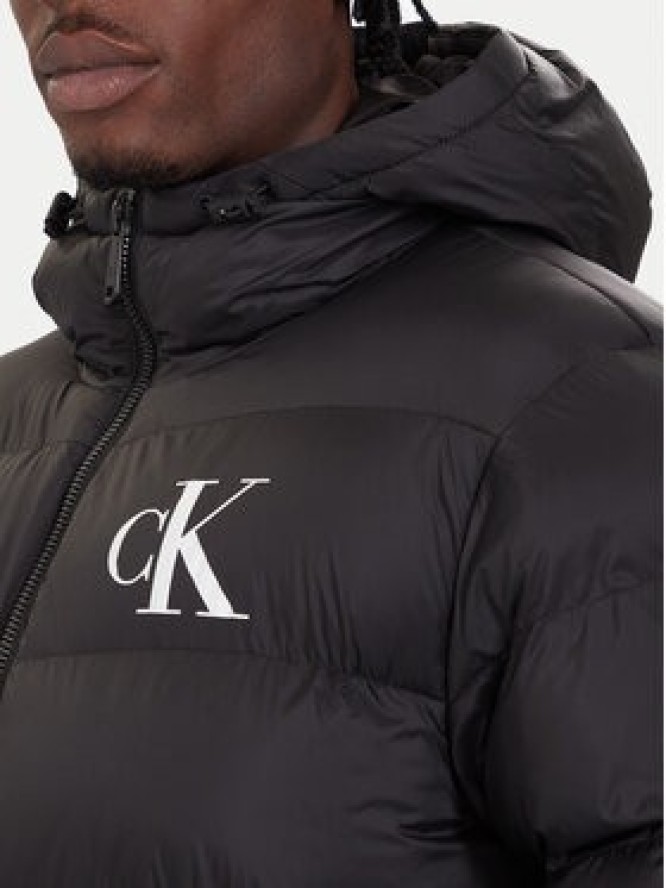 Calvin Klein Jeans Kurtka zimowa LV04RD528G Czarny Regular Fit