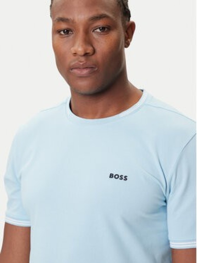 BOSS T-Shirt Taul 50521245 Błękitny Regular Fit