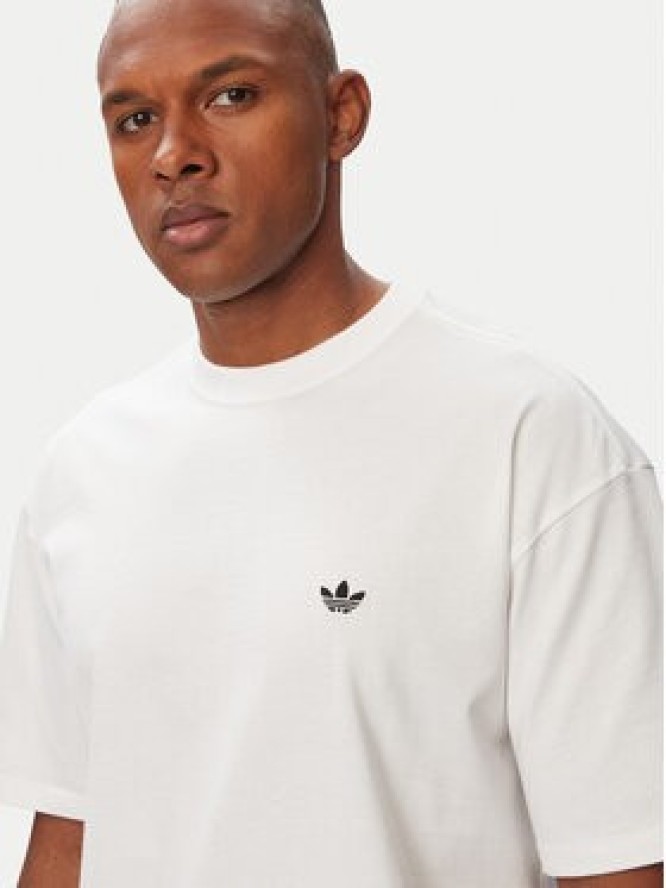 adidas T-Shirt Trefoil Essentials LooseI A7534 Biały Regular Fit