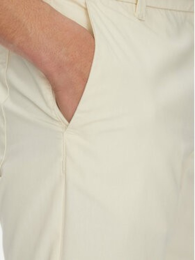 Only & Sons Szorty materiałowe Skal 22034682 Écru Slim Fit