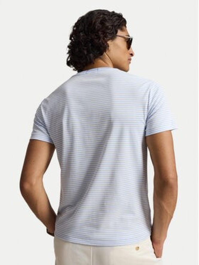 Polo Ralph Lauren T-Shirt 710944811501 Niebieski jasny Regular Fit