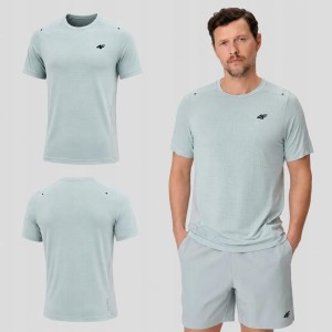 KOSZULKA ROWEROWA 4F T-SHIRT MĘSKI TRENINGOWY SZYBKOSCHNĄCY