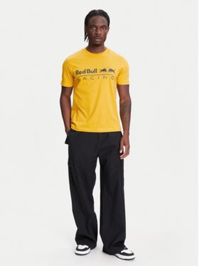 Pepe Jeans T-Shirt Red Bull Racing Logo RM500016 Żółty Regular Fit