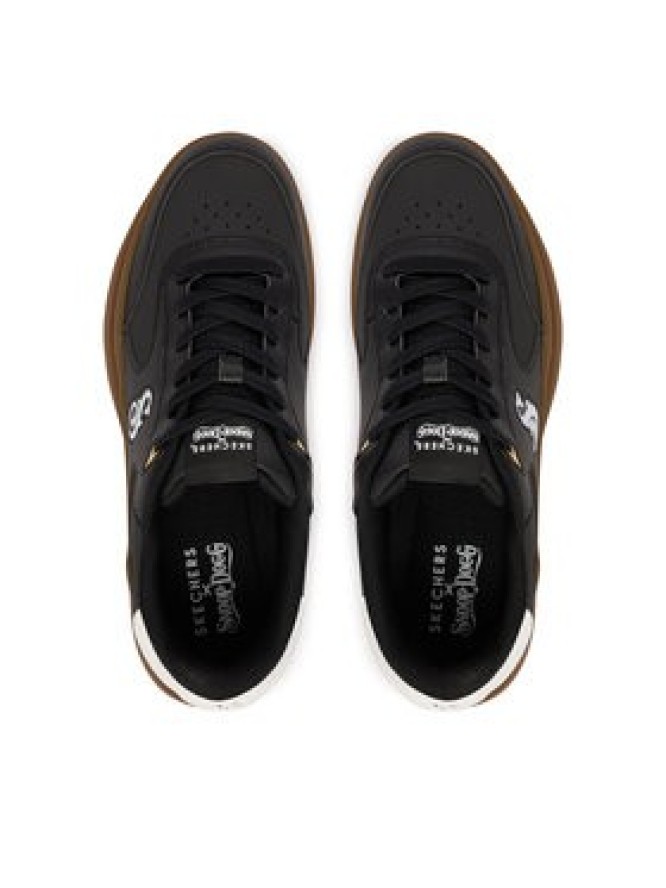 Skechers Sneakersy Snoop Dogg Courtside Urban 251200/BKW Czarny