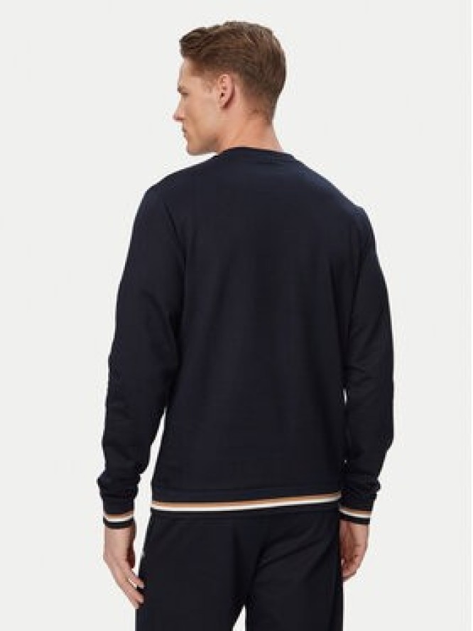 BOSS Bluza Iconic 50554836 Granatowy Regular Fit