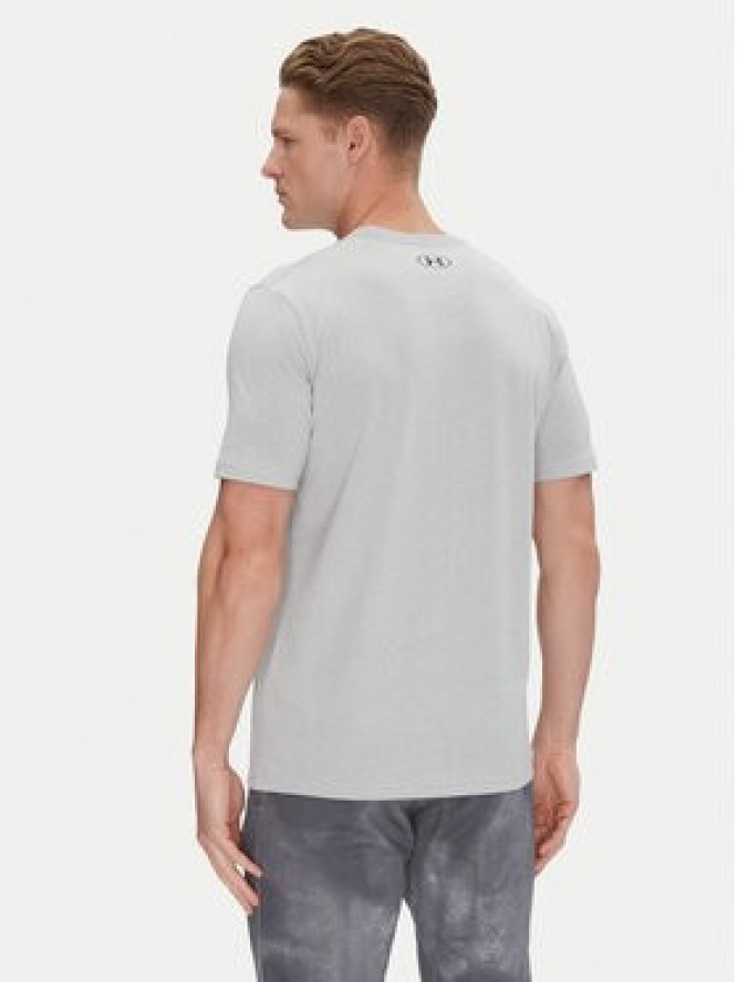 Under Armour T-Shirt Boxed Sports 1386793 Szary Loose Fit