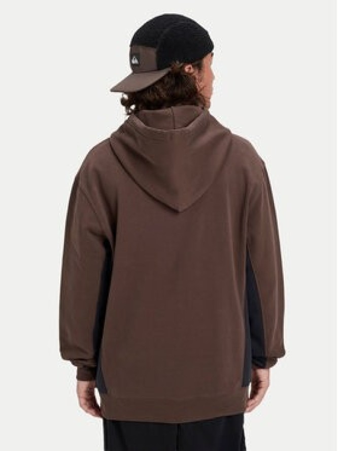 Quiksilver Bluza Cb Hood EQYFT05128 Brązowy Comfort Fit