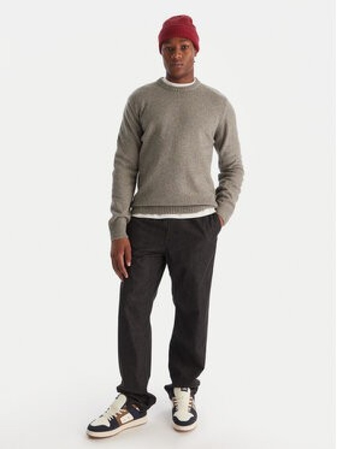 Quiksilver Sweter Slow Song Neppy EQYSW03325 Szary Regular Fit