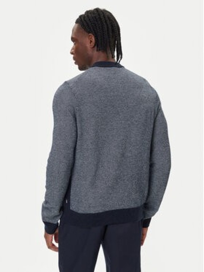 BOSS Sweter H-Hestro 50549986 Granatowy Regular Fit