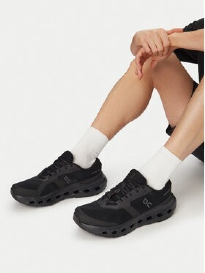 On Buty do biegania Cloudrunner 3 Wide 3MG10091043 Czarny